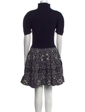 Balenciaga Printed Mini Dress