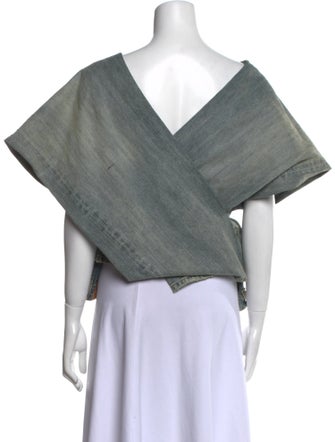 Balenciaga 2024 V-Neck Top