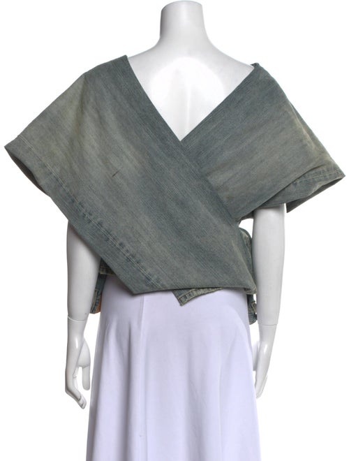 Balenciaga 2024 V-Neck Top