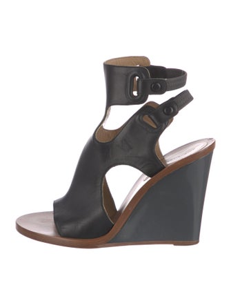 Balenciaga Leather Gladiator Sandals