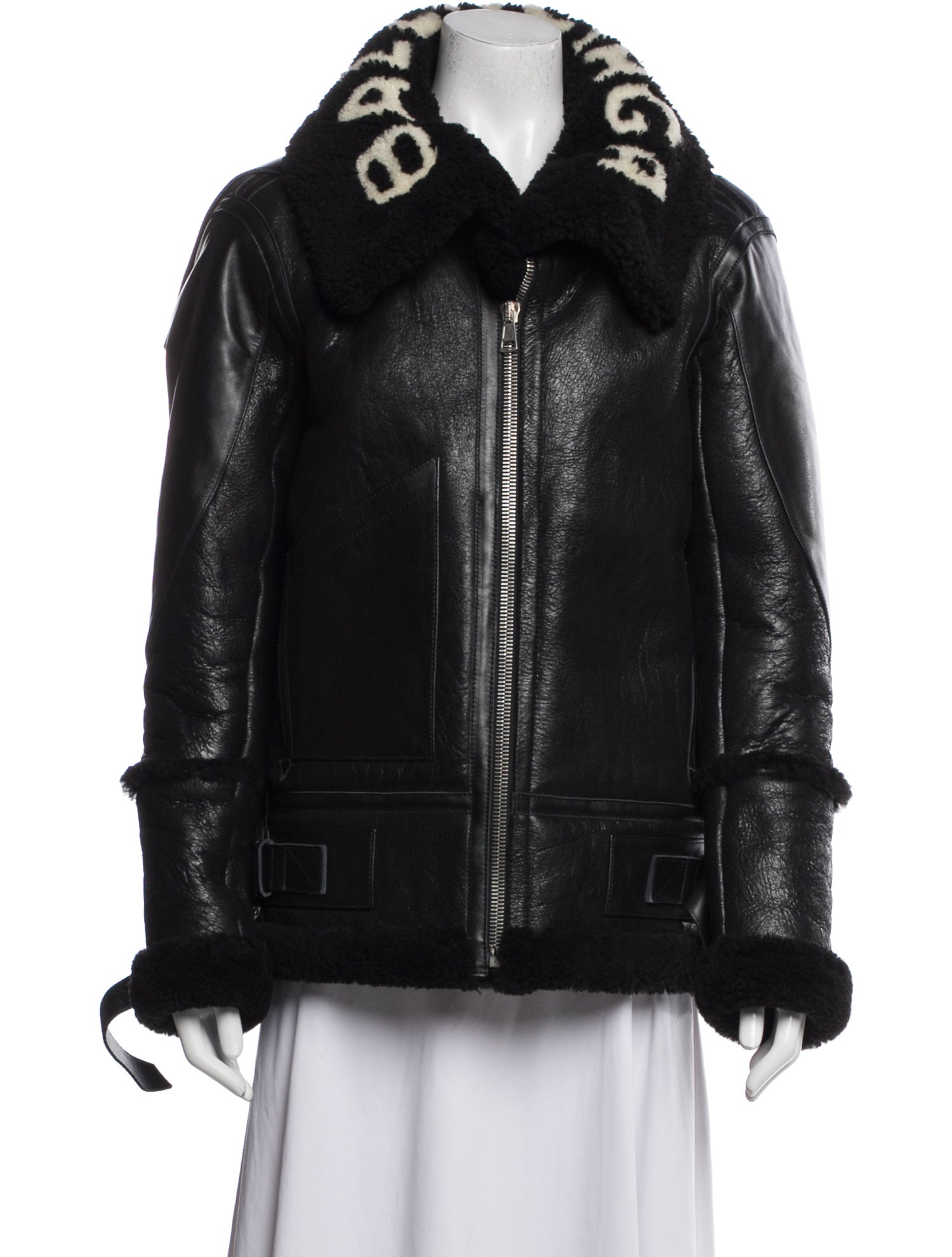 Balenciaga 2017 Shearling Jacket