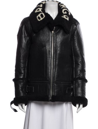 Balenciaga 2017 Shearling Jacket