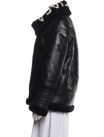 Balenciaga 2017 Shearling Jacket