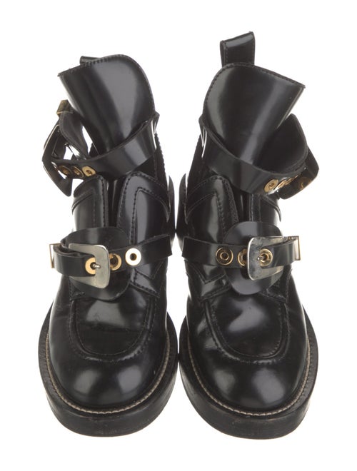 Balenciaga Ceinture Leather Boots