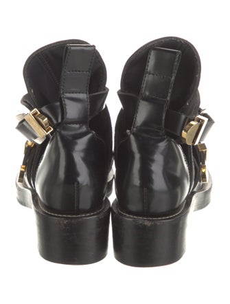 Balenciaga Ceinture Leather Boots