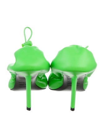 Balenciaga Leather Slingback Pumps