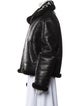 Balenciaga 2017 Shearling Bomber Jacket