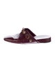 Balenciaga Leather Studded Accents Mules