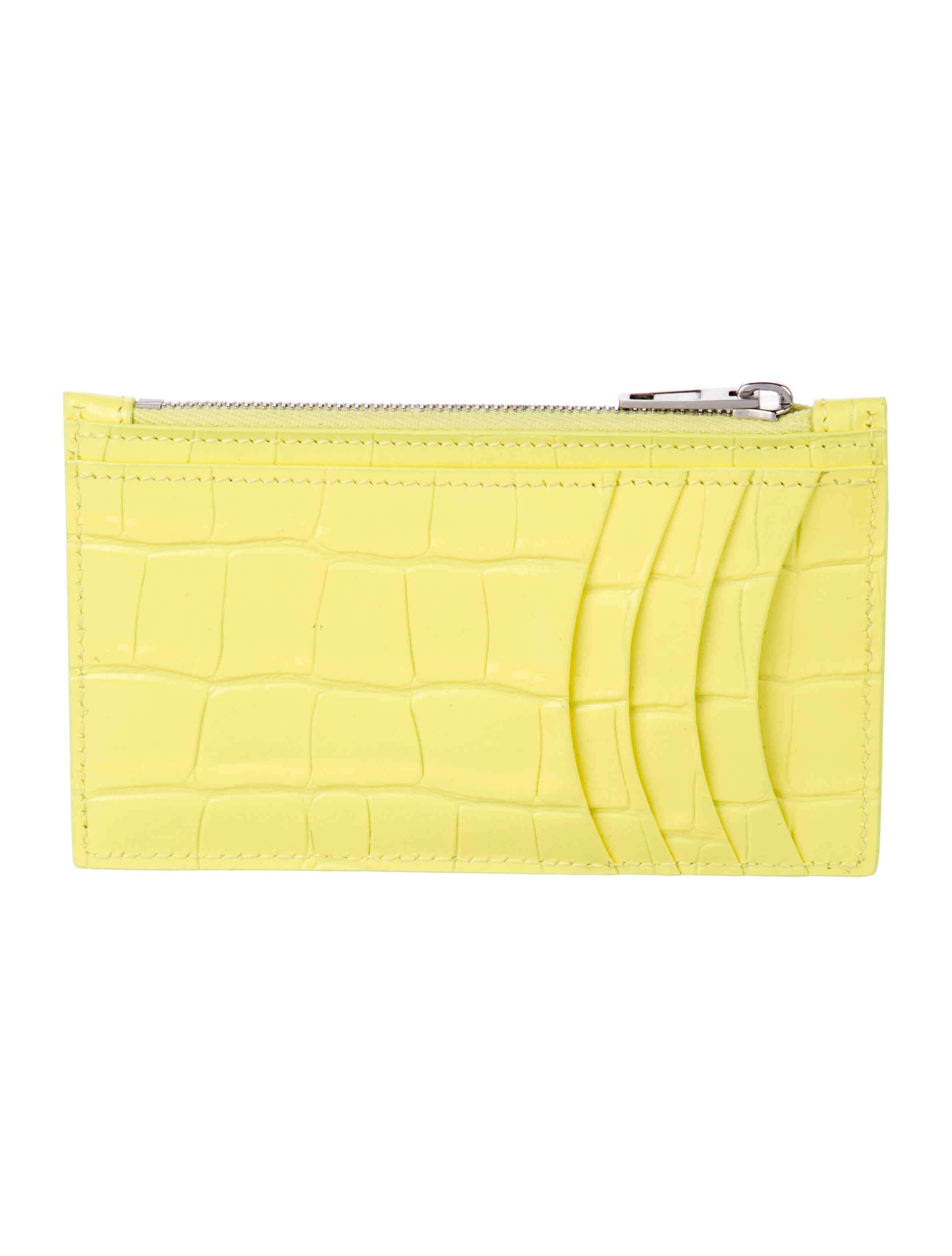 Balenciaga 2021 Embossed Leather Wallet