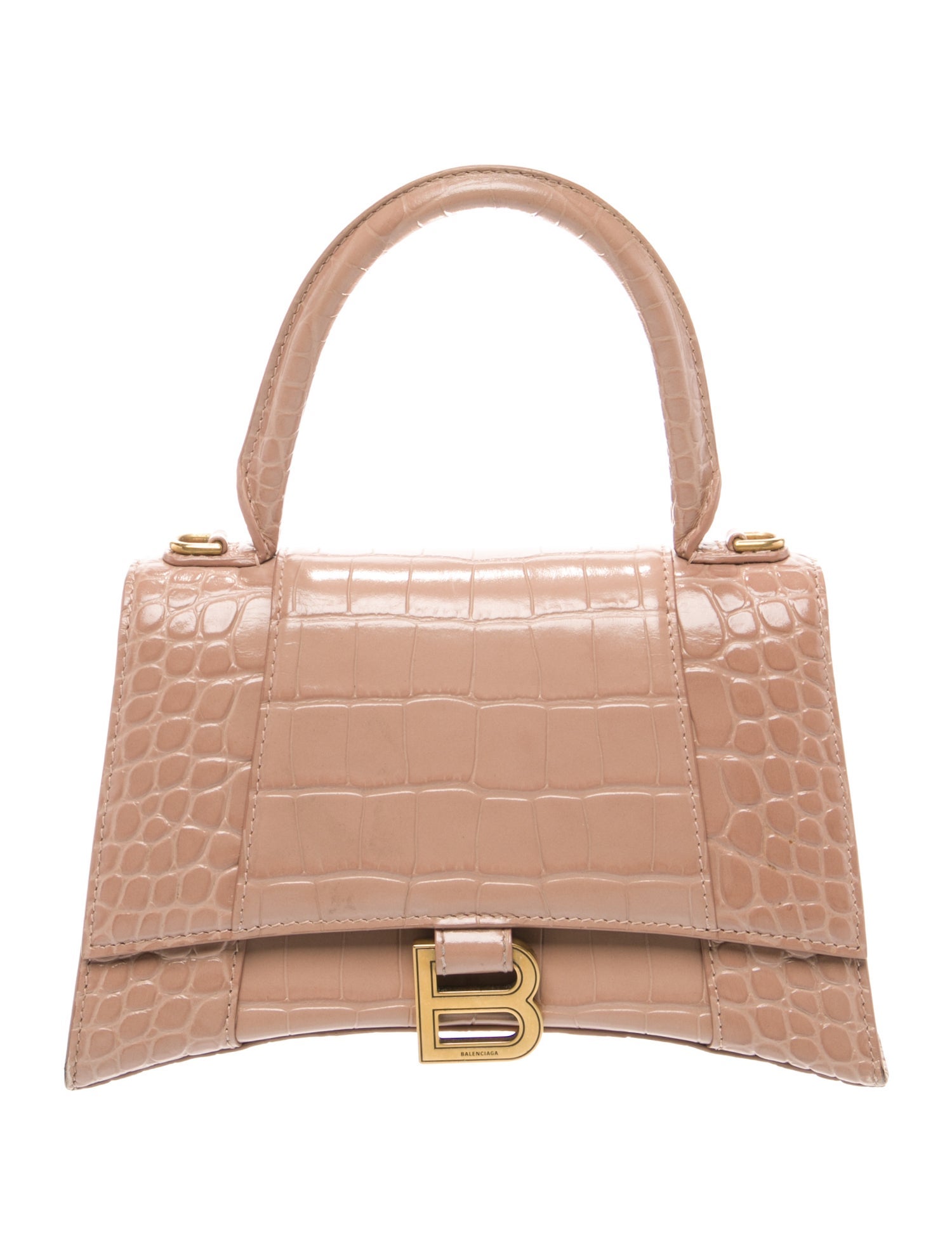 Balenciaga Embossed Leather Hourglass Small