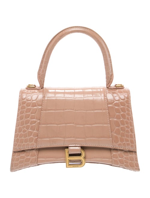 Balenciaga Embossed Leather Hourglass Small