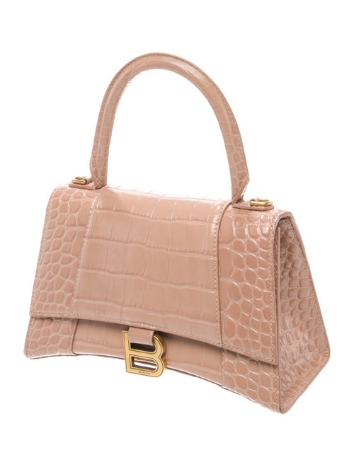 Balenciaga Embossed Leather Hourglass Small