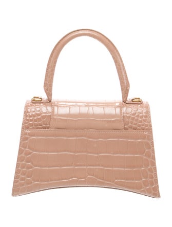 Balenciaga Embossed Leather Hourglass Small