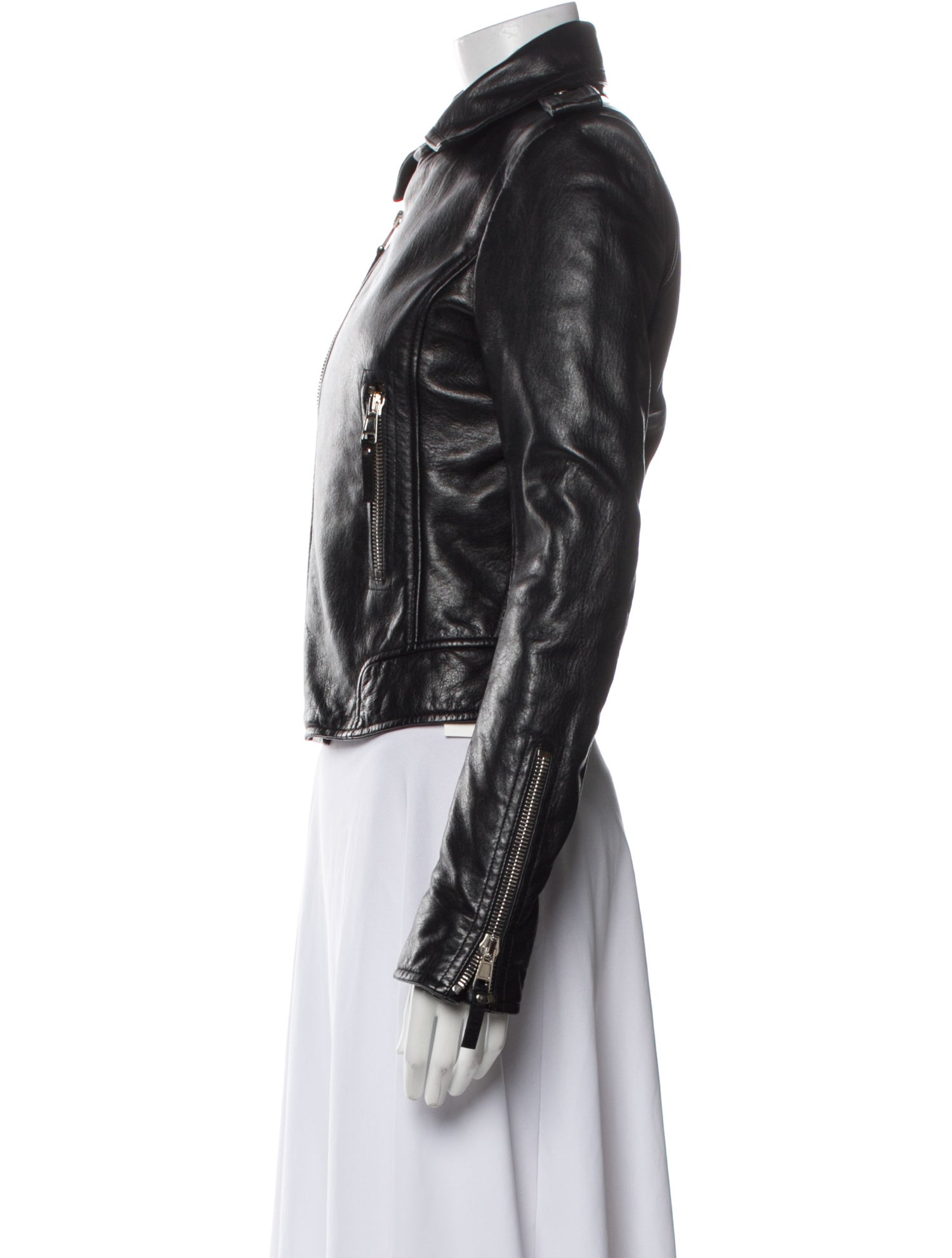 Balenciaga 2013 Leather Biker Jacket