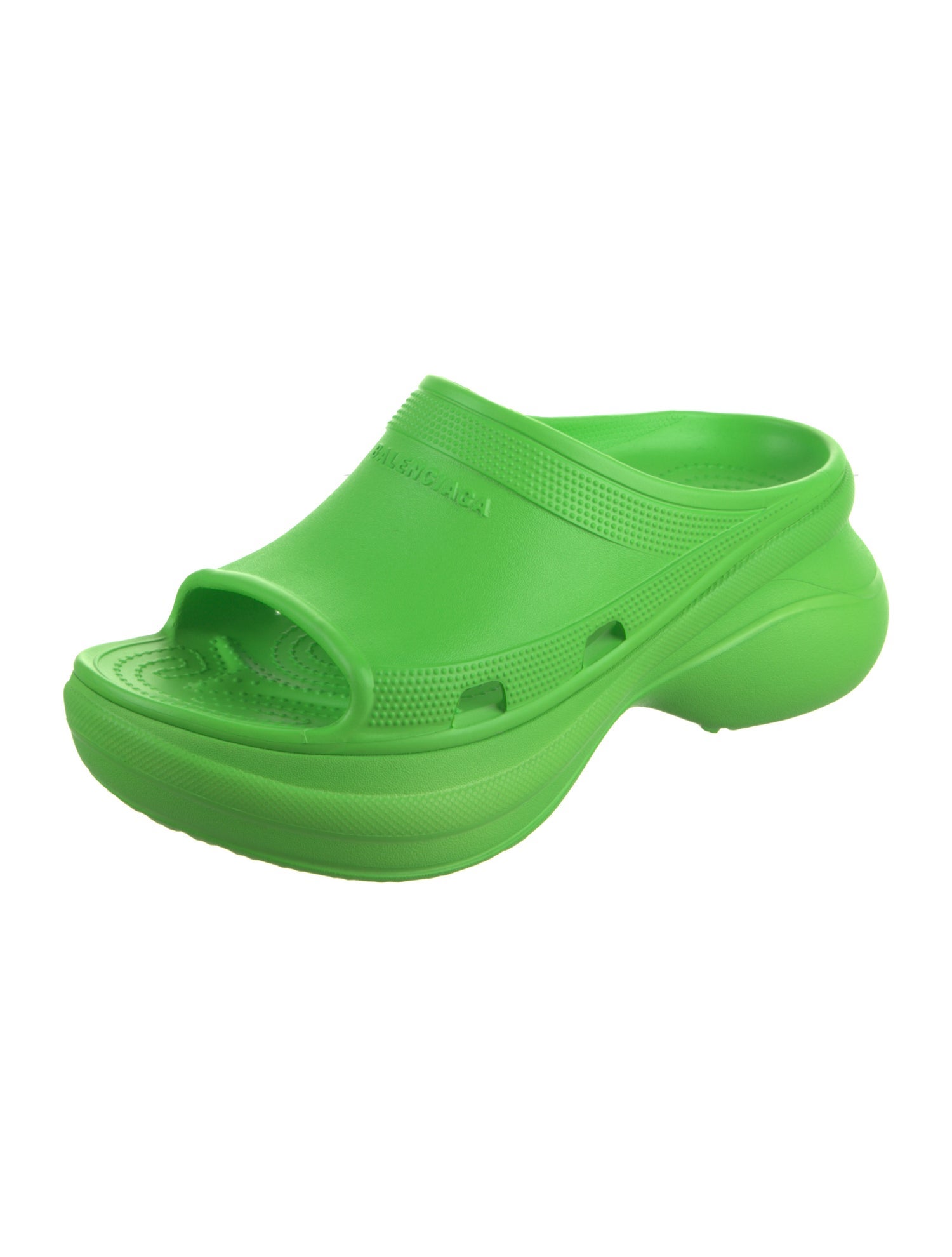 Balenciaga Slide Rubber Slides w/ Tags