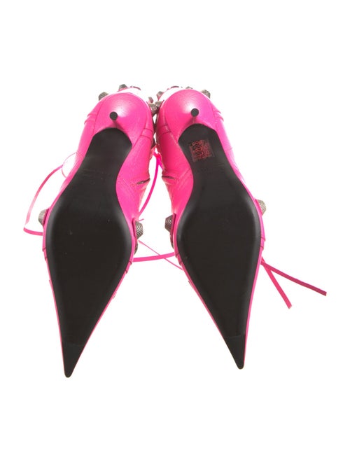 Balenciaga Leather Studded Accents Sock Boots