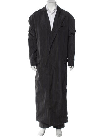 Balenciaga 2022 Plaid Print Coat