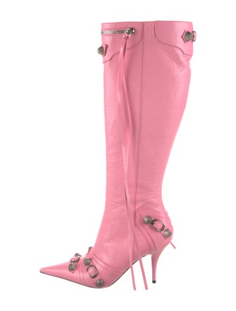 Balenciaga Leather Rain Boots