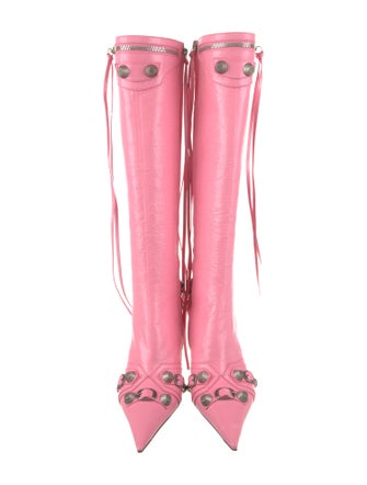 Balenciaga Leather Rain Boots