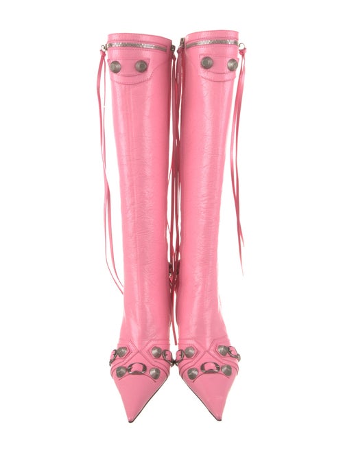 Balenciaga Leather Rain Boots