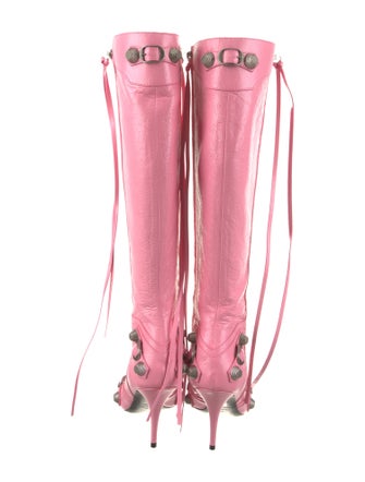Balenciaga Leather Rain Boots