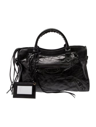 Balenciaga Leather Motocross Classic City