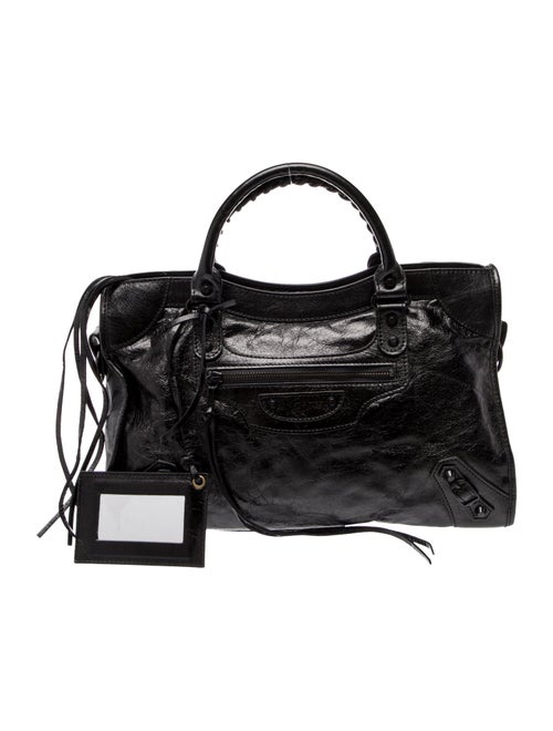 Balenciaga Leather Motocross Classic City