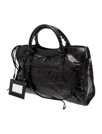 Balenciaga Leather Motocross Classic City