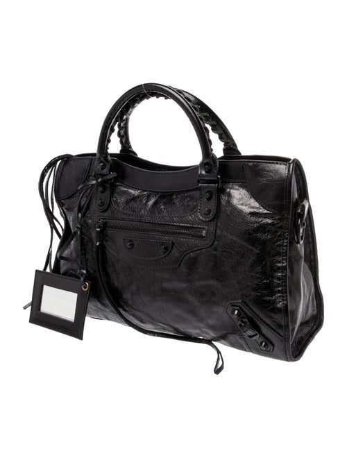 Balenciaga Leather Motocross Classic City