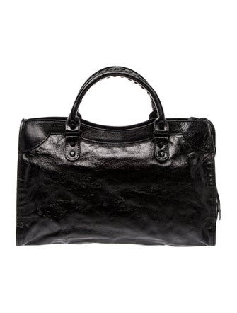 Balenciaga Leather Motocross Classic City