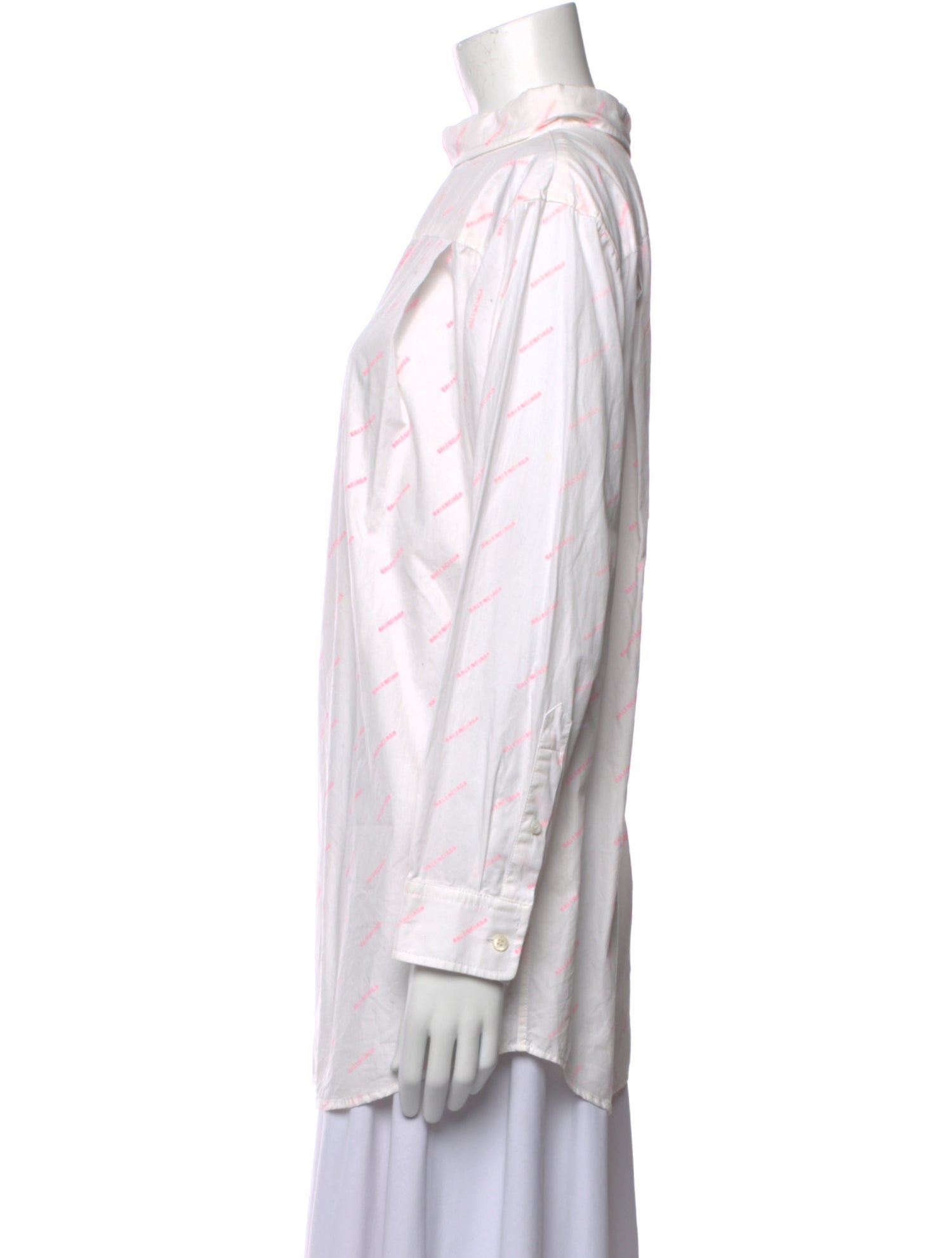 Balenciaga 2020 Printed Tunic