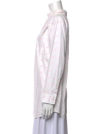 Balenciaga 2020 Printed Tunic