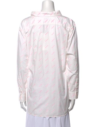 Balenciaga 2020 Printed Tunic