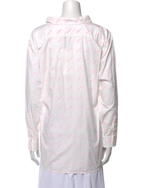 Balenciaga 2020 Printed Tunic