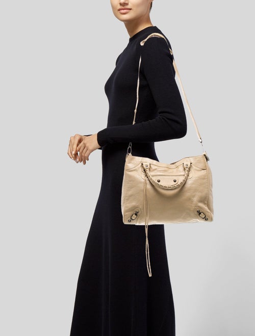 Balenciaga Leather Motocross Classic Velo