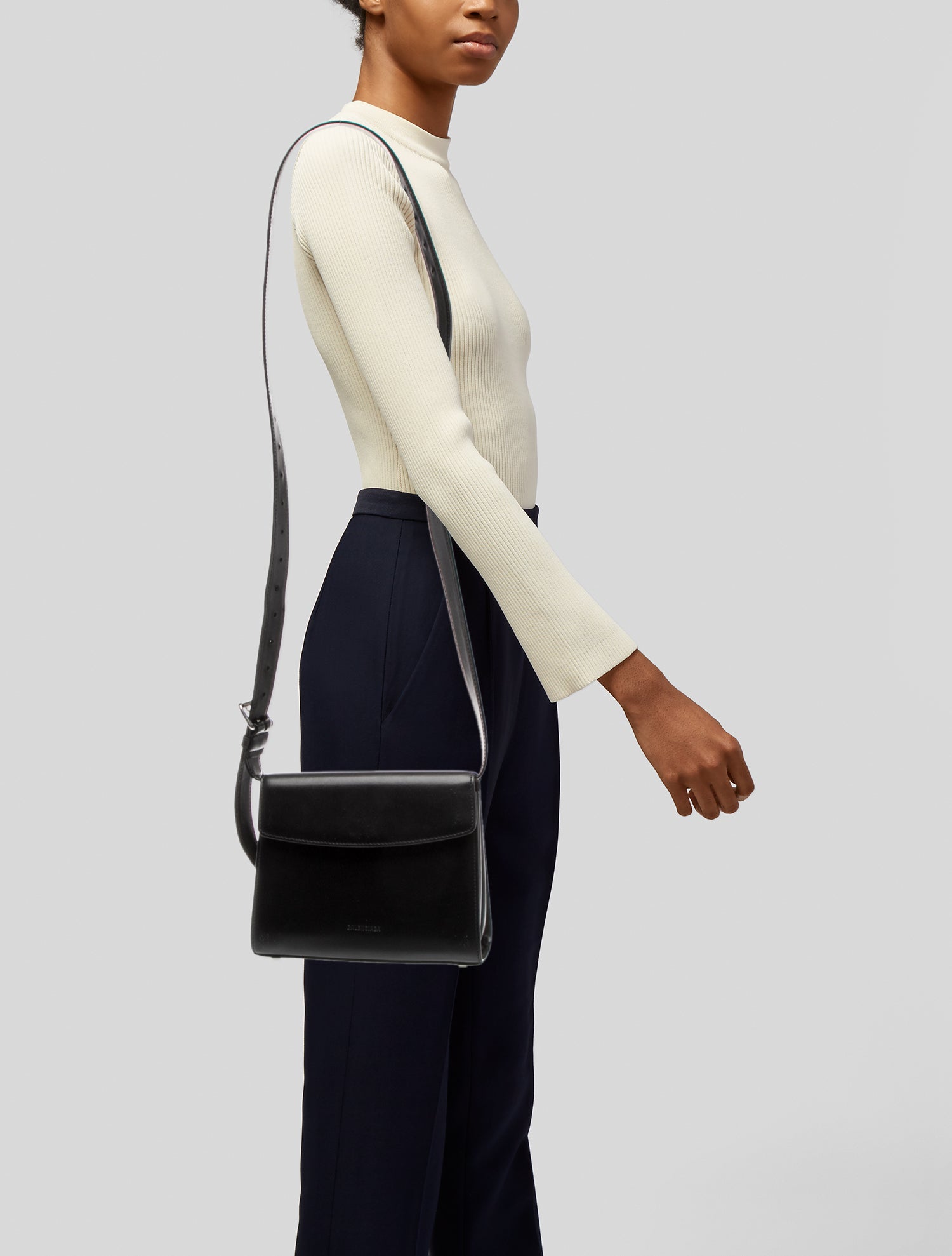 Balenciaga Leather Ghost Bag