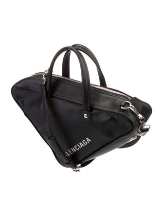 Balenciaga Leather Triangle Duffle