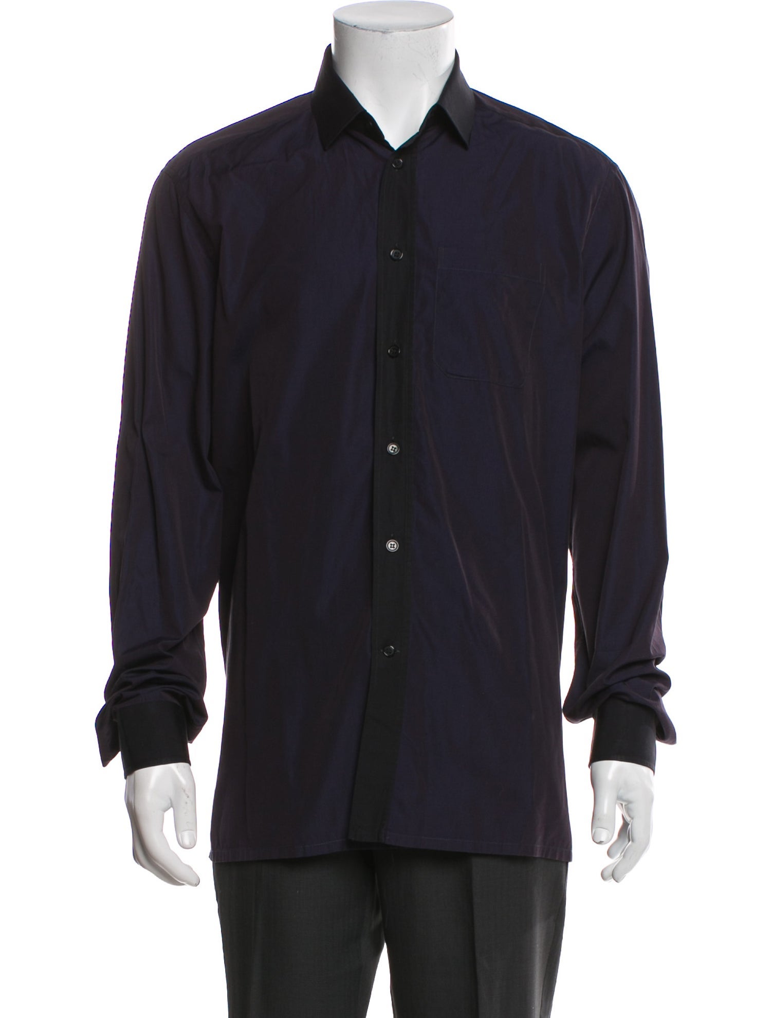 Balenciaga 2010 Long Sleeve Dress Shirt