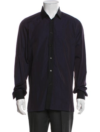 Balenciaga 2010 Long Sleeve Dress Shirt