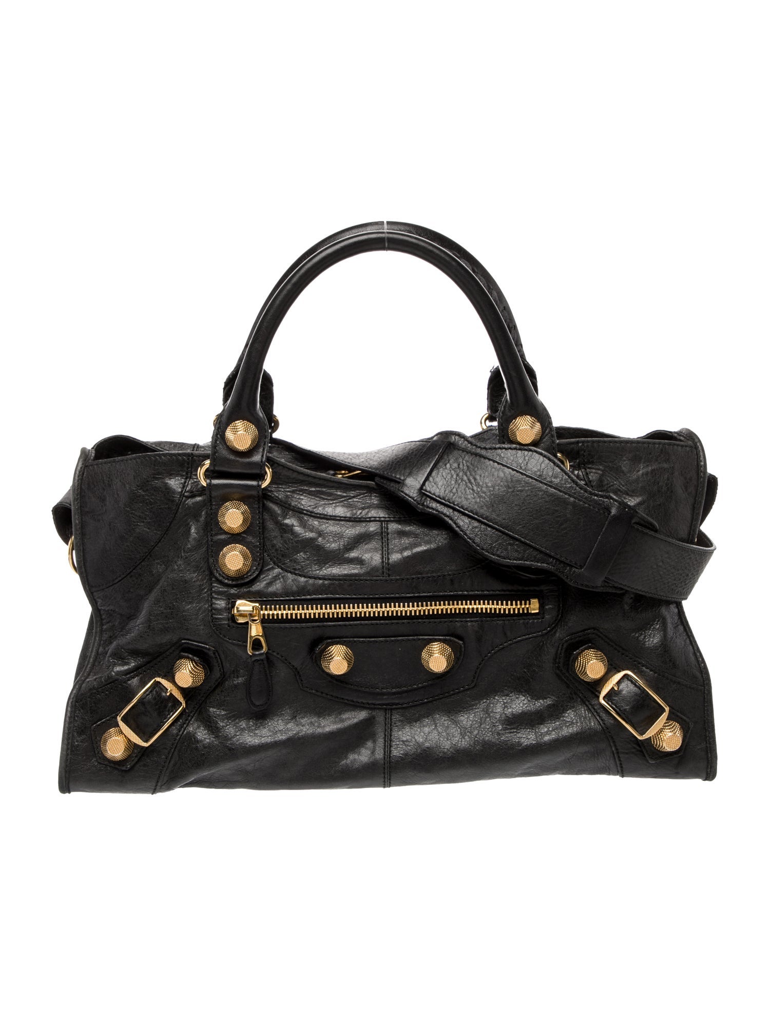 Balenciaga Leather Motocross City Giant