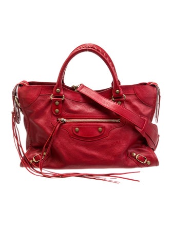 Balenciaga Goat Leather Motocross Classic City