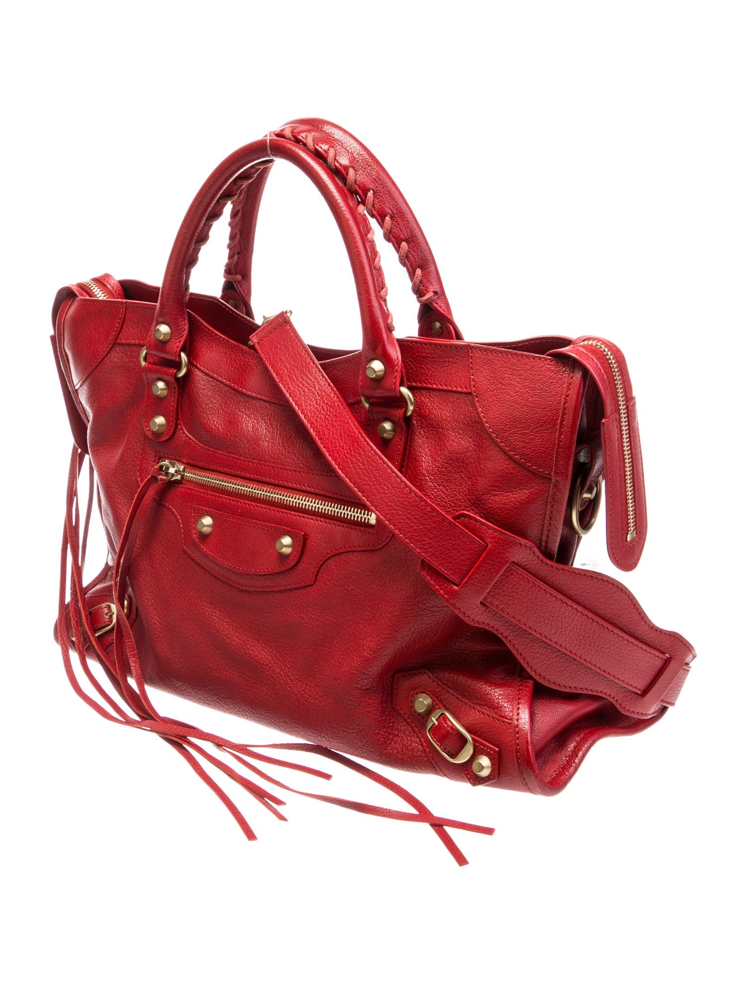 Balenciaga Goat Leather Motocross Classic City