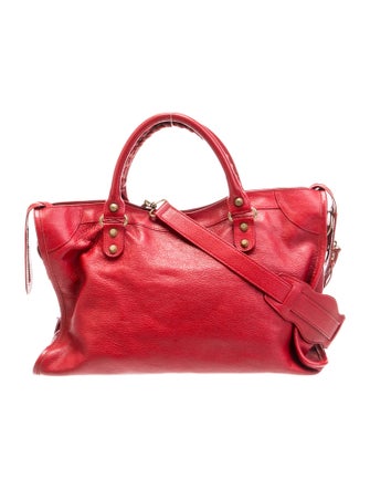 Balenciaga Goat Leather Motocross Classic City