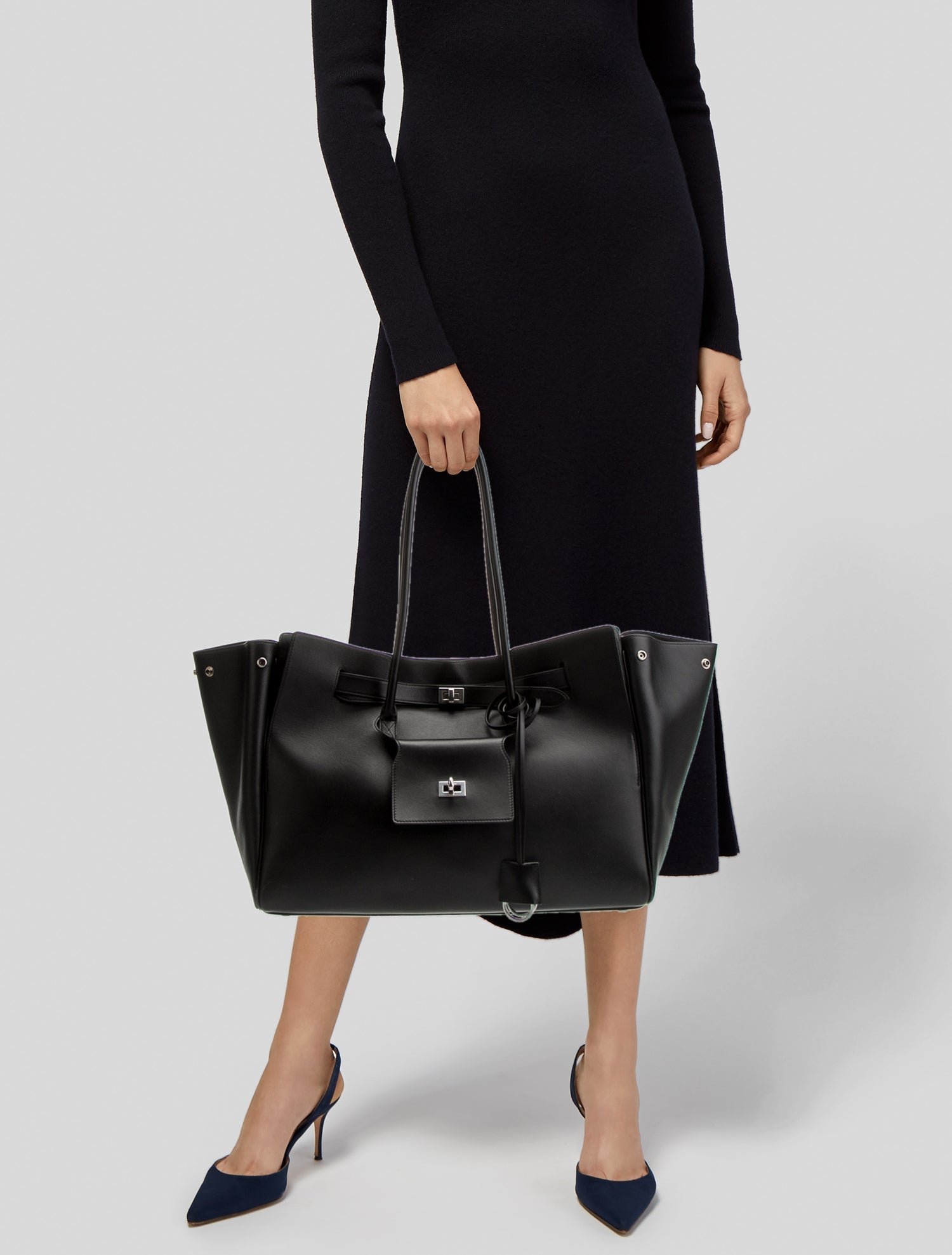 Balenciaga Leather Bel Air Large 2025