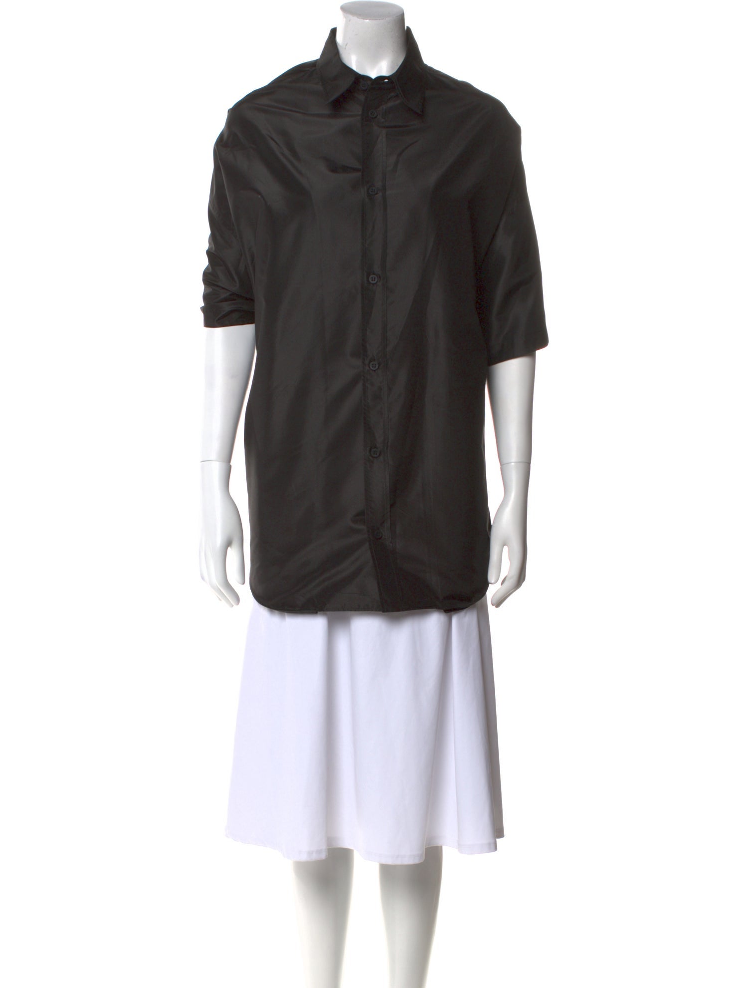 Balenciaga 2021 Silk Tunic