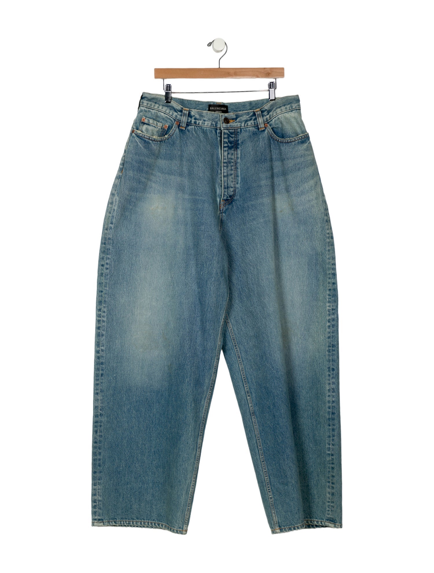 Balenciaga 2022 Straight-Leg Jeans w/ Tags