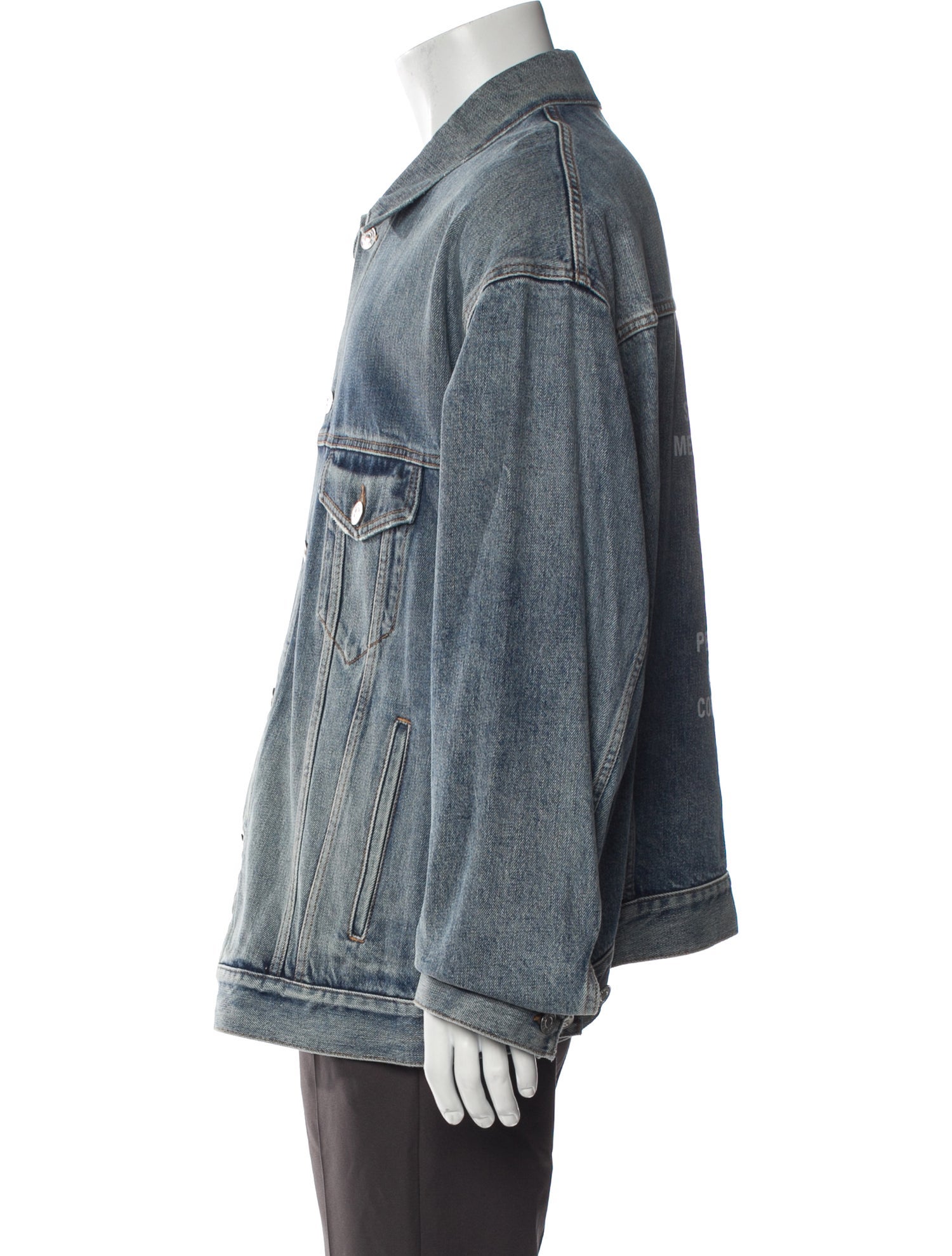 Balenciaga 2022 Fortnite Denim Jacket w/ Tags