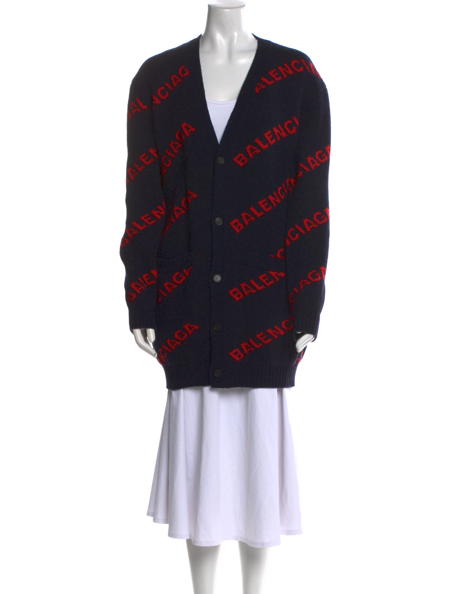 Balenciaga 2018 Virgin Wool Sweater