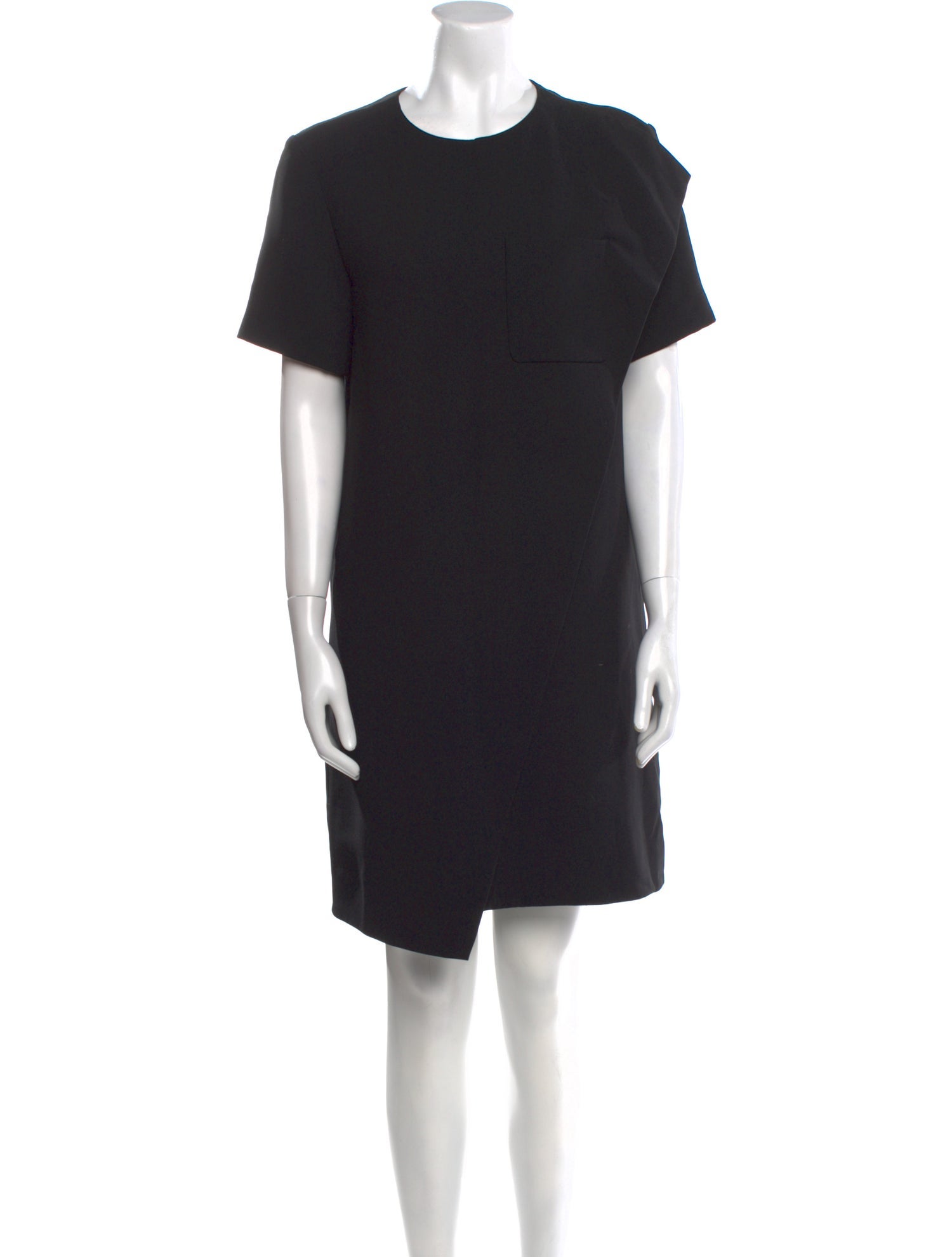 Balenciaga Crew Neck Mini Dress