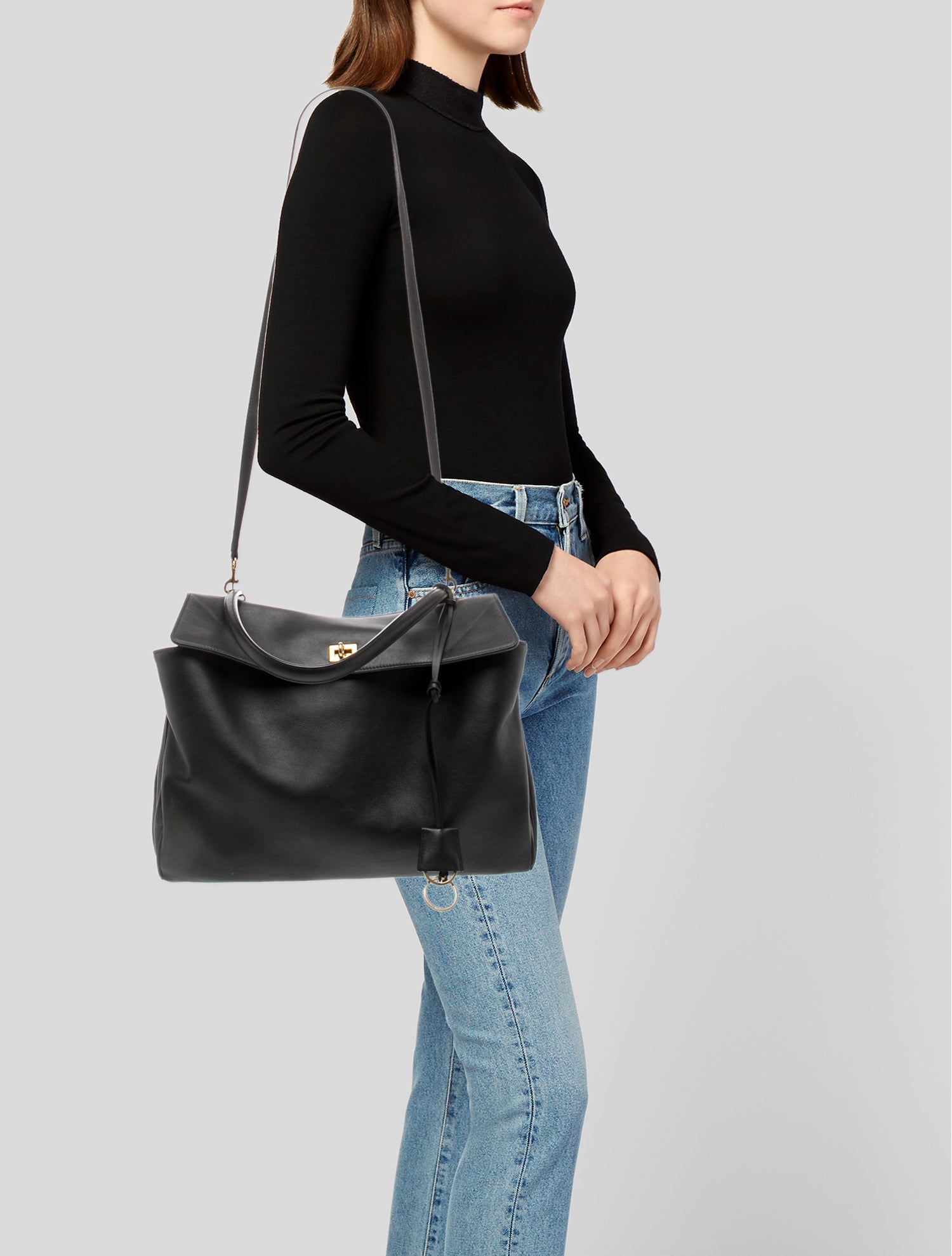 Balenciaga Calfskin Rodeo Large 2025